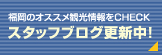 スタッフブログ更新中！